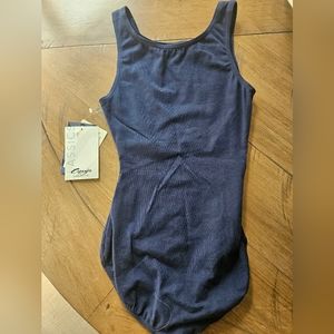 Capezio XS Navy Tank Leotard